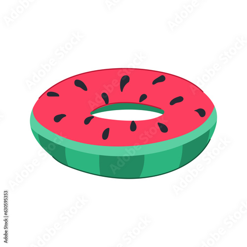pool inflatable ring cartoon. circle lifesaver, round toy, tube beach pool inflatable ring sign. isolated symbol vector illustration
