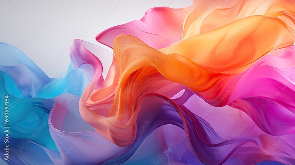 abstract colorful background ai generated image