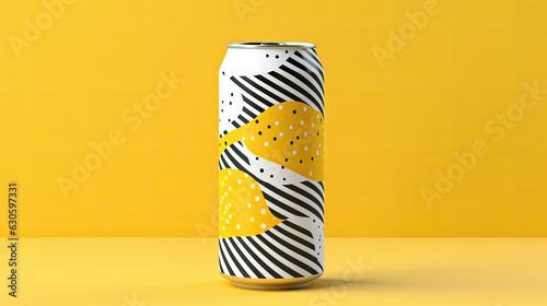 can isolated drink beverage mockup