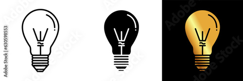 The Bulb Icon represents a light bulb, symbolizing ideas, innovation, creativity, and illumination. 