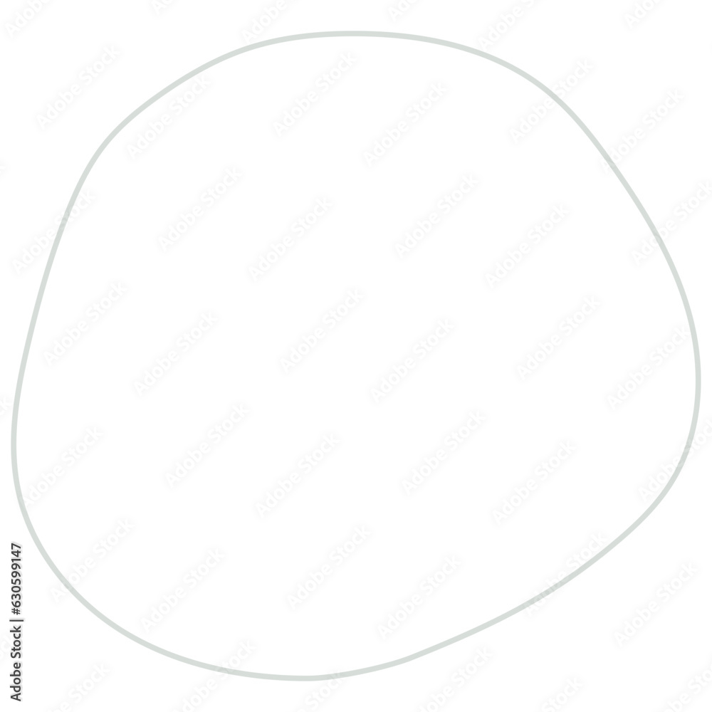 Abstract Organic Shape Outline Abstract Organic Shape Outline