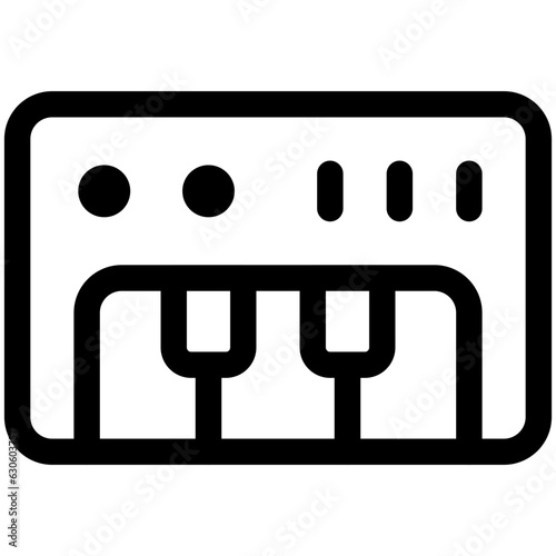 synthesizer icon
