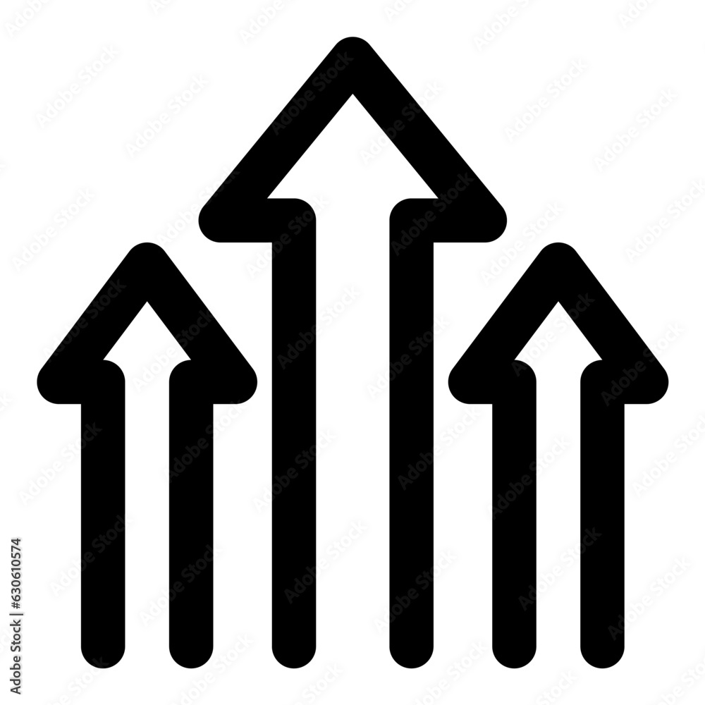 arrows up icon vector illustration asset element arrows up icon vector illustration asset element
