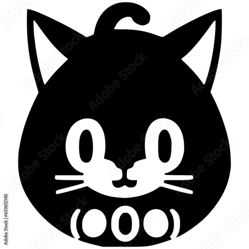 symmetrical cat, cute and lovely face