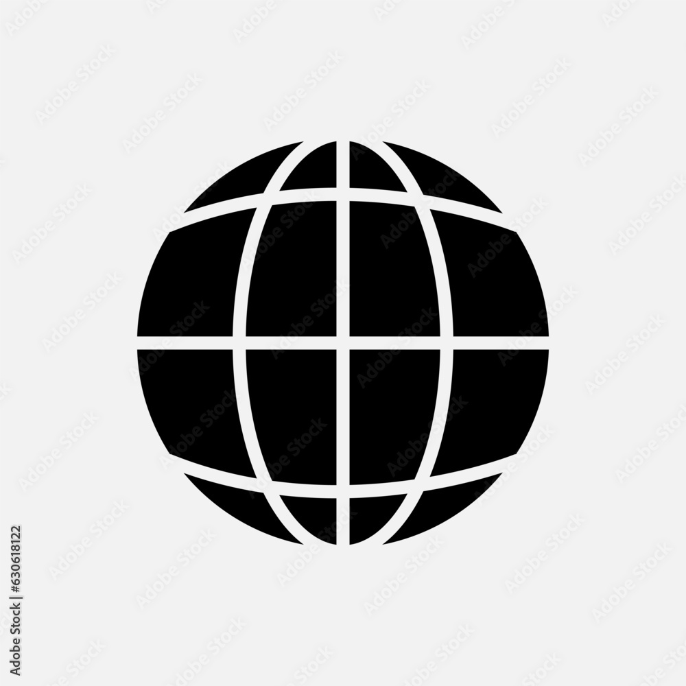 Globe Icon. Earth, World Symbol for Design, Presentation, Website or Apps Elements – Vector. Globe Icon. Earth, World Symbol for Design, Presentation, Website or Apps Elements – Vector.