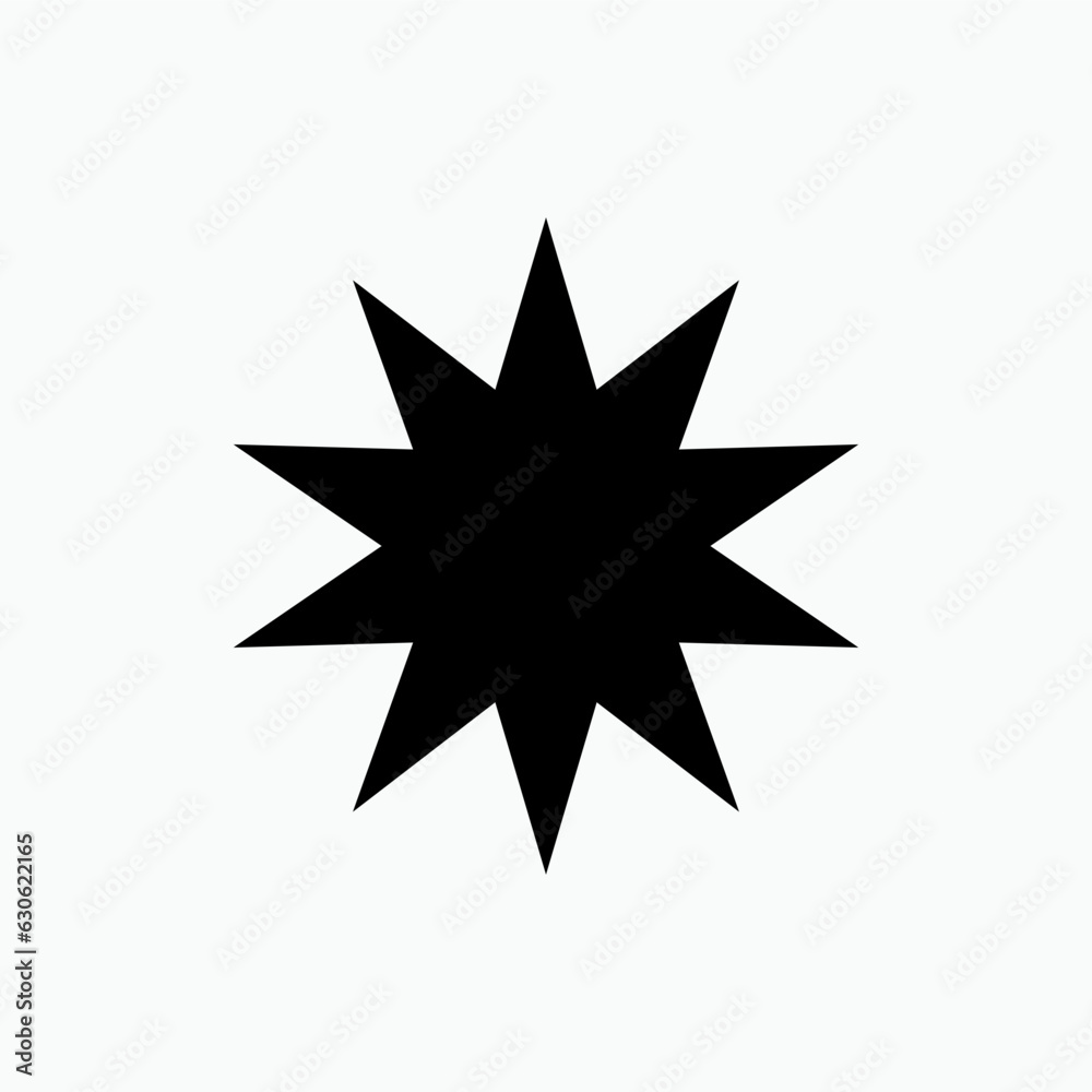 Star Icon - Vector, Sign and Symbol for Design, Presentation, Website or Apps Elements. Star Icon - Vector, Sign and Symbol for Design, Presentation, Website or Apps Elements.