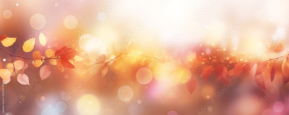 Falling autumn maple leaves natural, Vibrant Foliage and Serene Nature Landscapes, 
Peaceful Fall Scenery Amidst Nature, a serene and peaceful escape, image captures the seasonal change, Generative AI