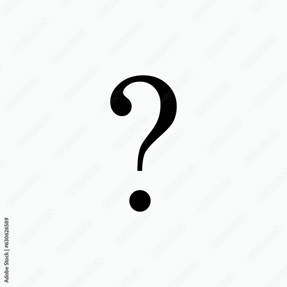 Question Mark Icon. Asking Illustration - Vector, Sign and Symbol for Design, Presentation, Website or Apps Elements. Question Mark Icon. Asking Illustration - Vector, Sign and Symbol for Design, Presentation, Website or Apps Elements.