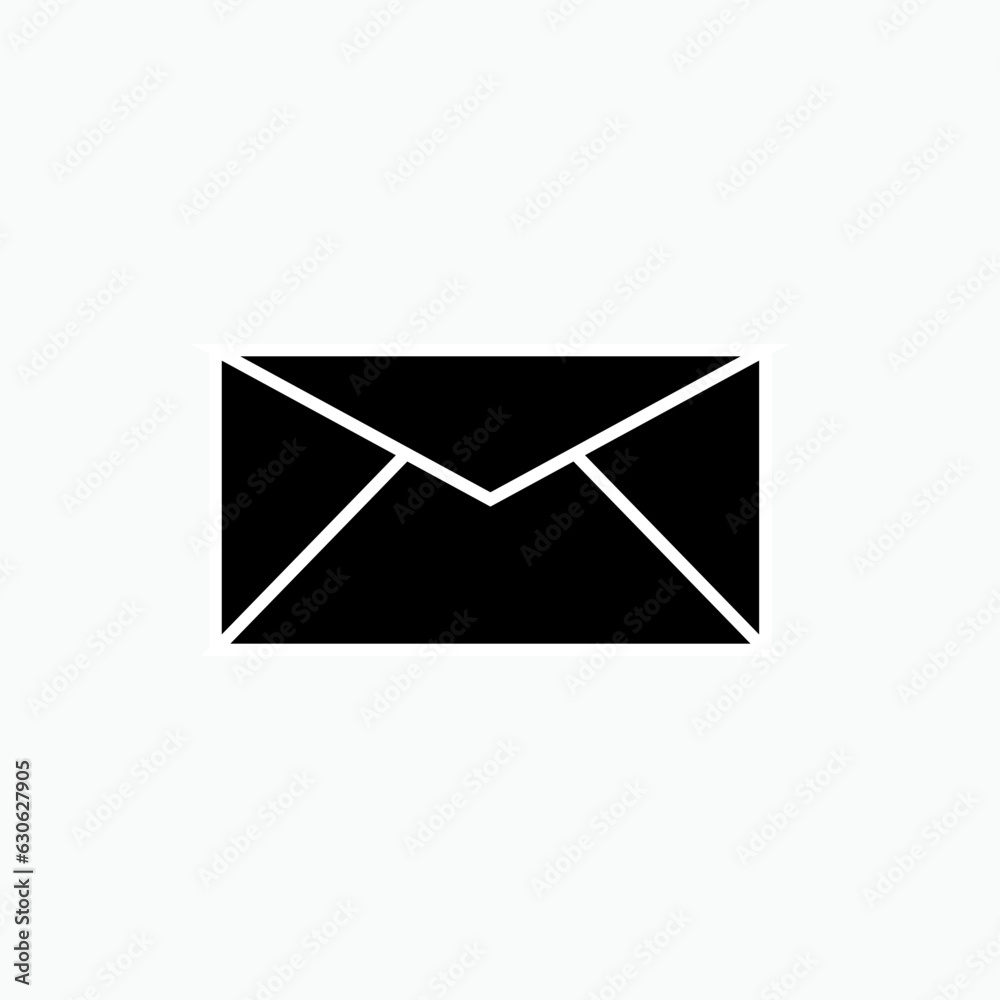 Message Icon. Universal Interface Element. News, Notification. Envelope Symbol for Design, Presentation, Website or Apps Elements – Vector Message Icon. Universal Interface Element. News, Notification. Envelope Symbol for Design, Presentation, Website or Apps Elements – Vector