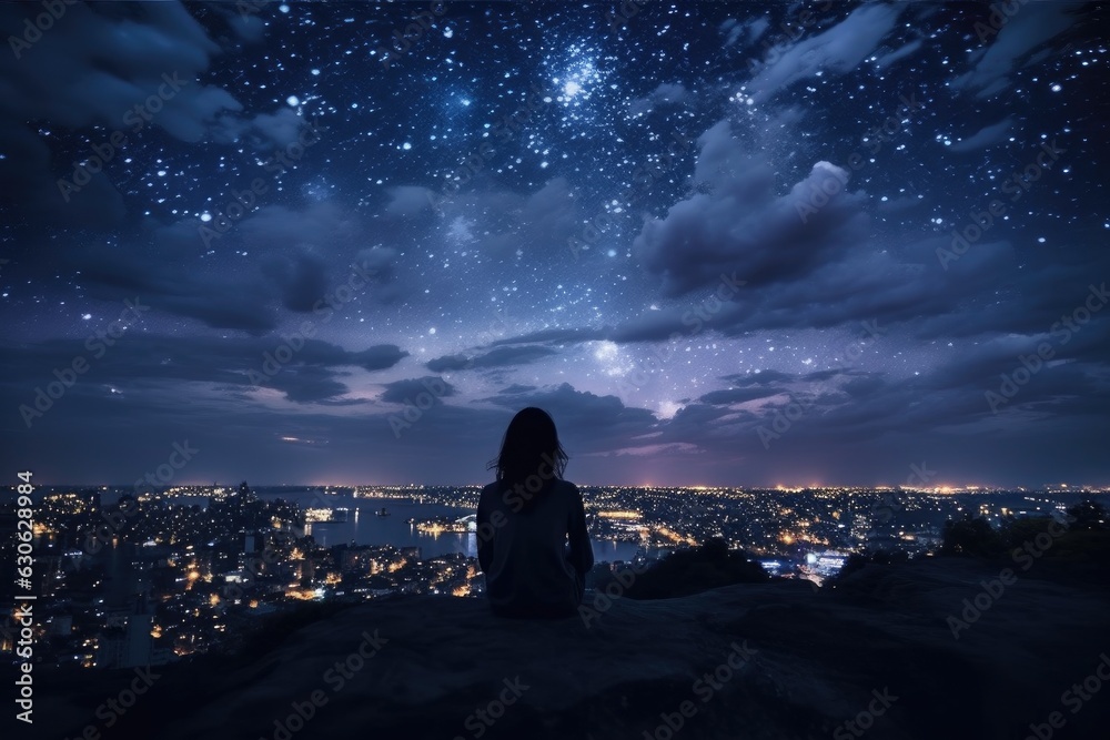 Fototapeta premium Nighttime adventures