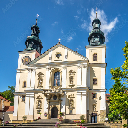 View at the Church of Zebrzydowska Kalwaria - Monastery, Poland photo