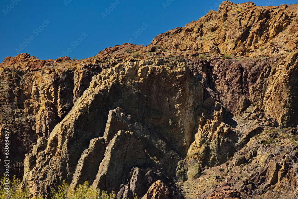 Martian landscapes of the Altai highlands.