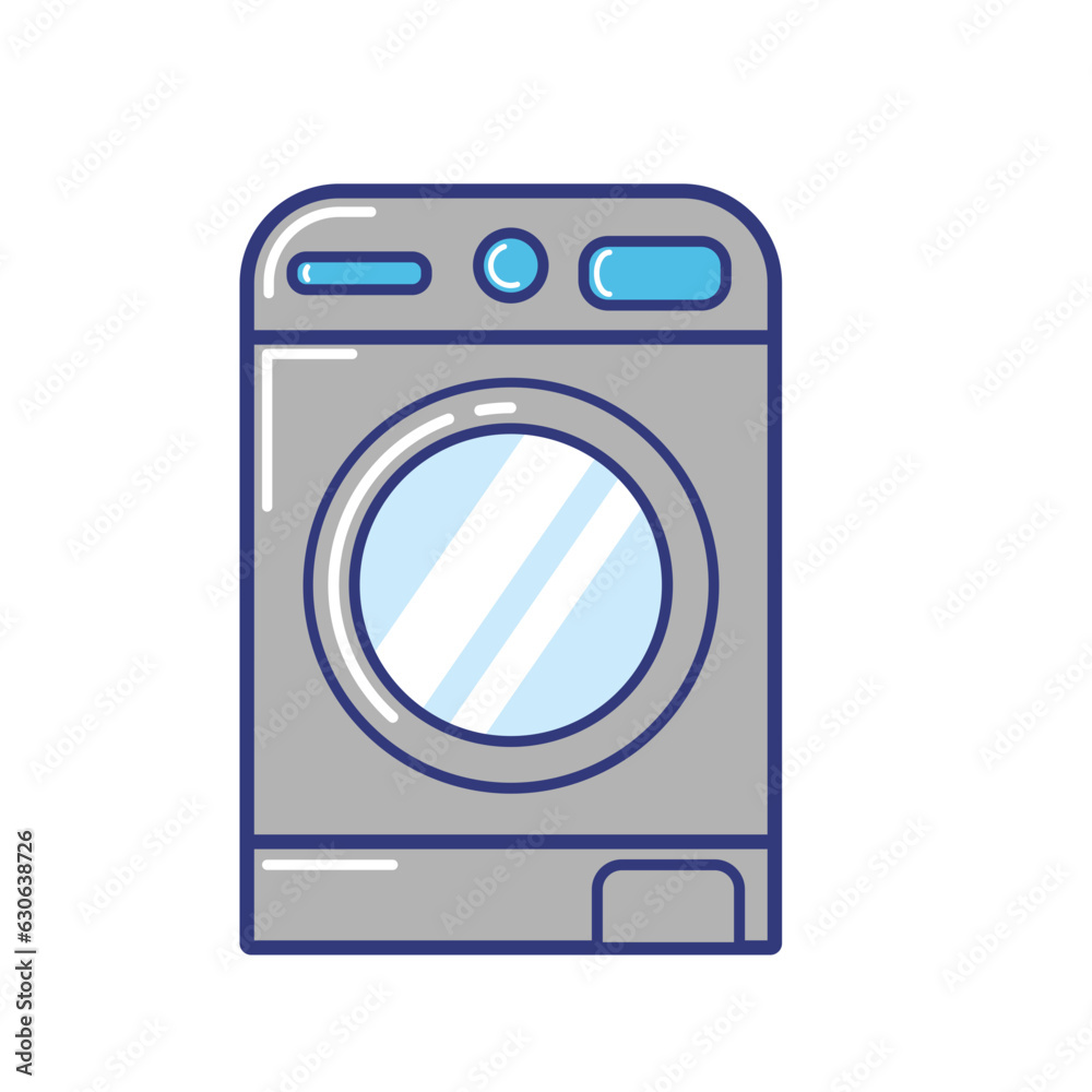 Washing Machine Electronic Icon