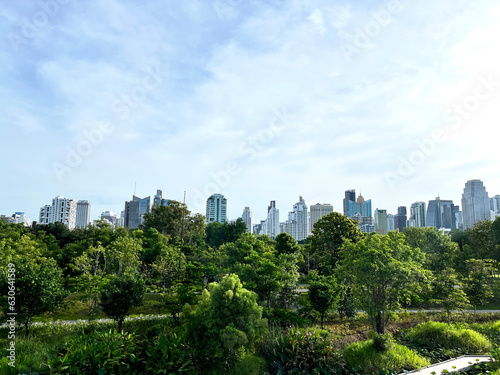 Panorama of Bangkok City 2023