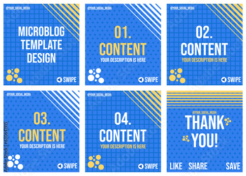 Simple Carousel or microblog post