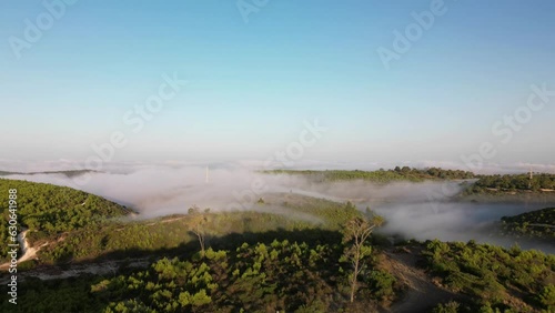 High Above the Clouds: Drone in the Mountains