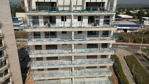 Drone Departure: From Construction Site to the Sky