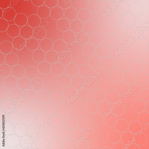 CIRCLES PATTERN ON LIGHT PINK BACKGROUND