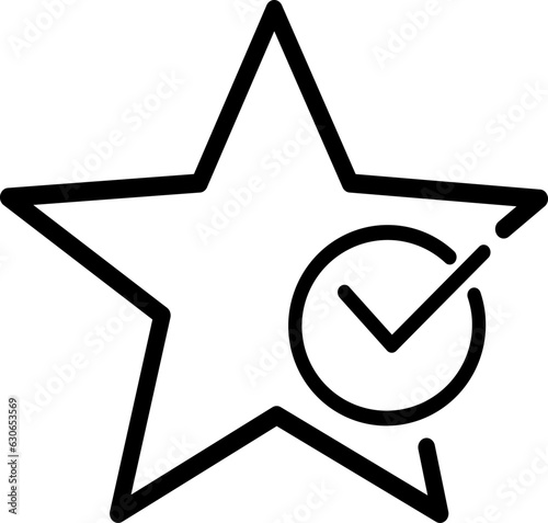 Review star icon, best rating, favorite rate, good evaluation. Replaceable vector design.