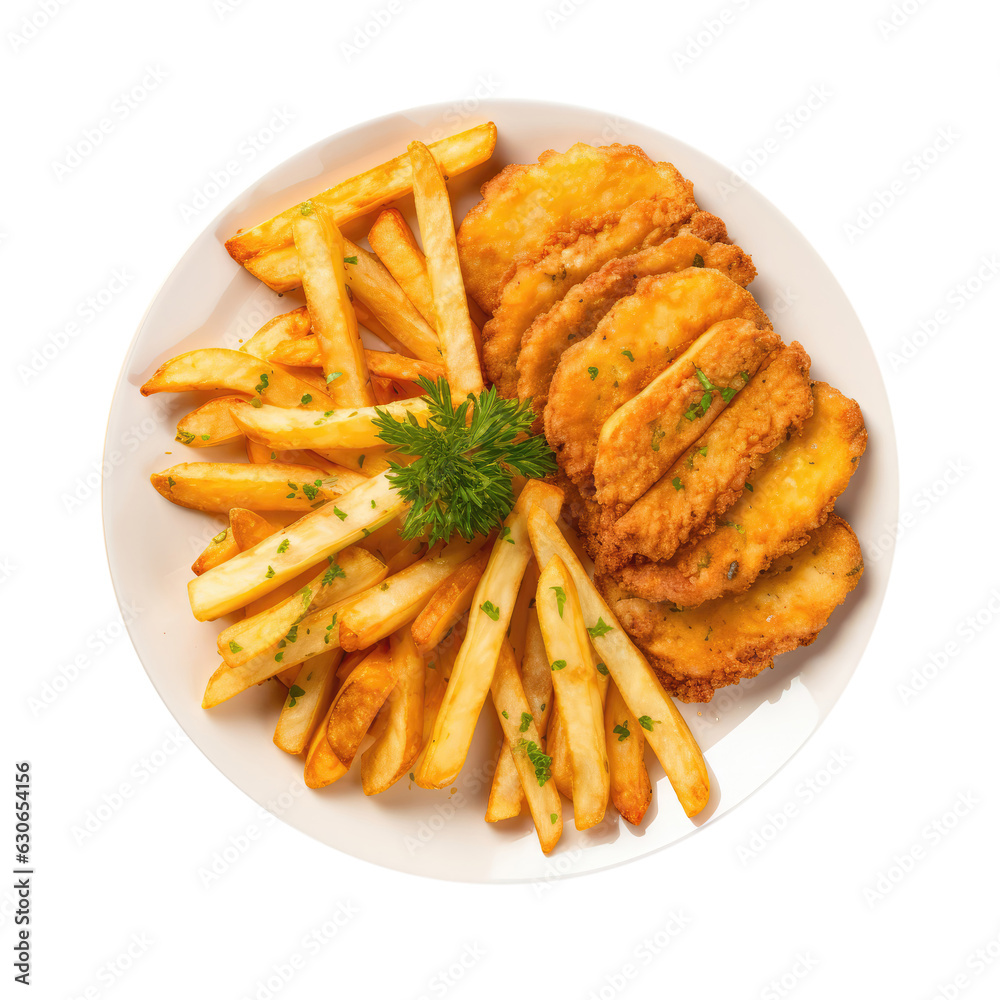 Tortas Fritas Argentine Cuisine On White Plate On Isolated Transparent Background, Png Tortas Fritas Argentine Cuisine On White Plate On Isolated Transparent Background, Png