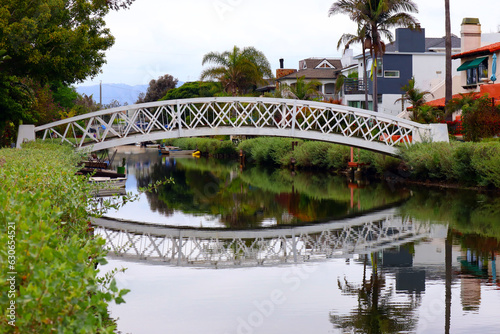 Los Angeles, California: VENICE CANALS, The Historic District of Venice Beach, City of Los Angeles, California