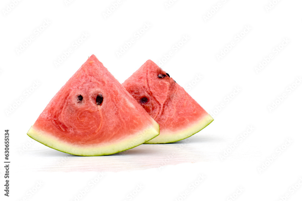 slice of watermelon isolated slice of watermelon isolated