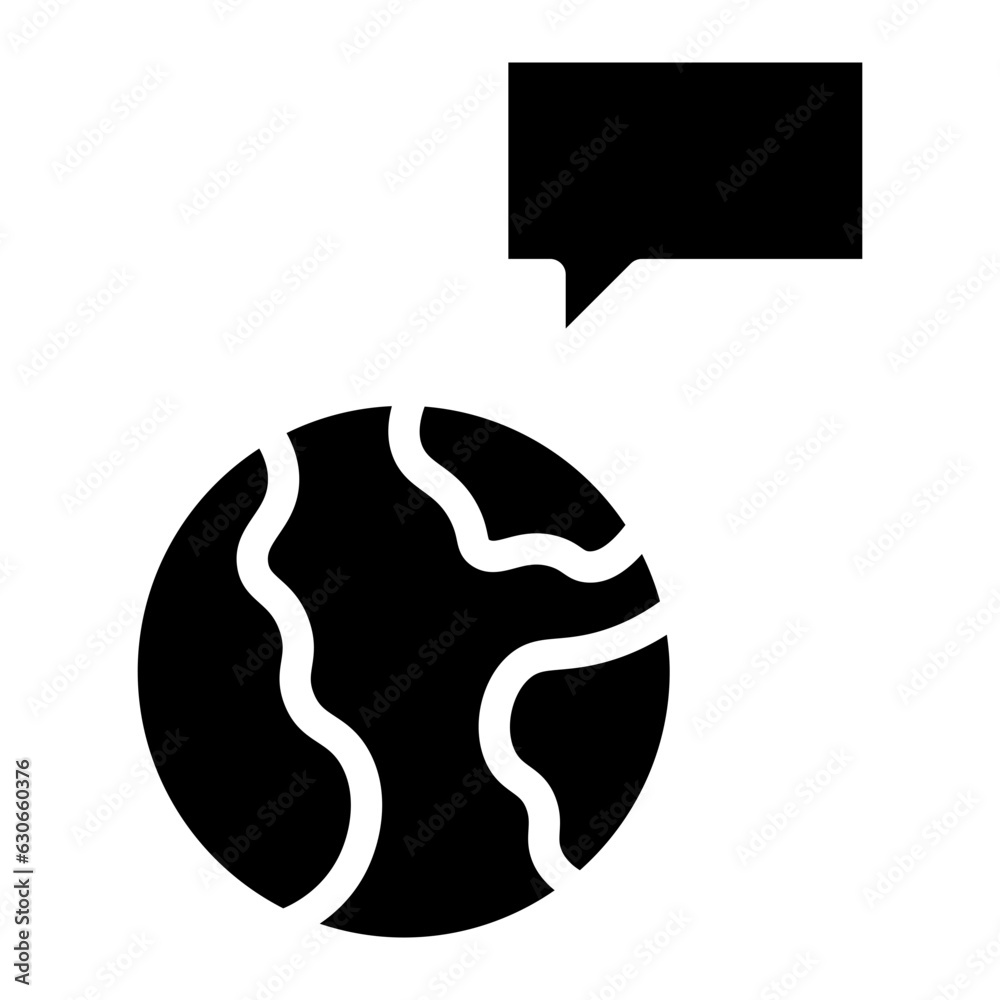 globe glyph globe glyph