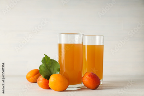 Composition with apricot, concept of tasty and fresh fruit