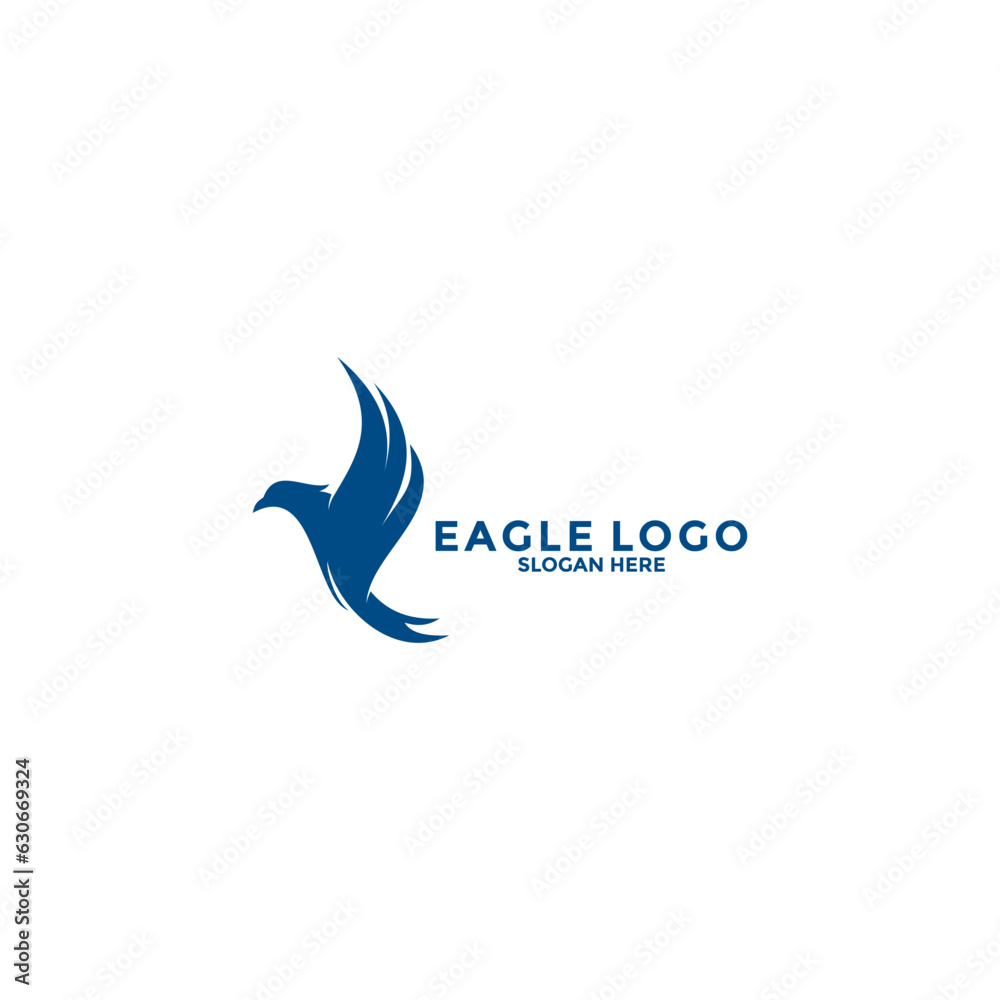 Eagle Bird Logo Vector Template. Eagle Logo Icon, Business Logo Concept Eagle Bird Logo Vector Template. Eagle Logo Icon, Business Logo Concept