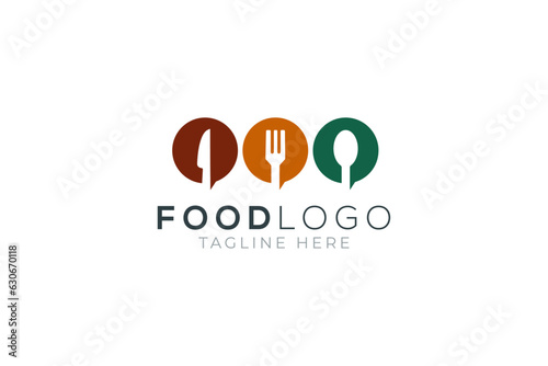 Food Restaurant Logo Design template 