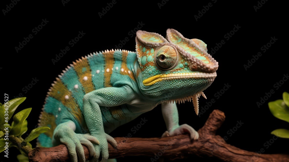 Obraz premium chameleon