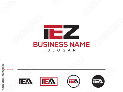 Linked IEZ ie Minimal Business Letter Logo Icon photo