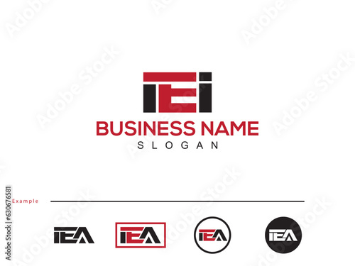 Linked IEI ie Minimal Business Letter Logo Icon photo