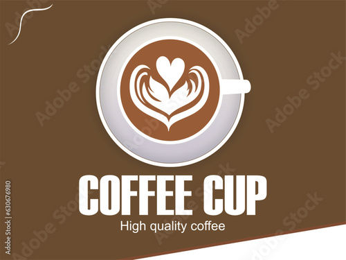 coffee cup elephant drink logo