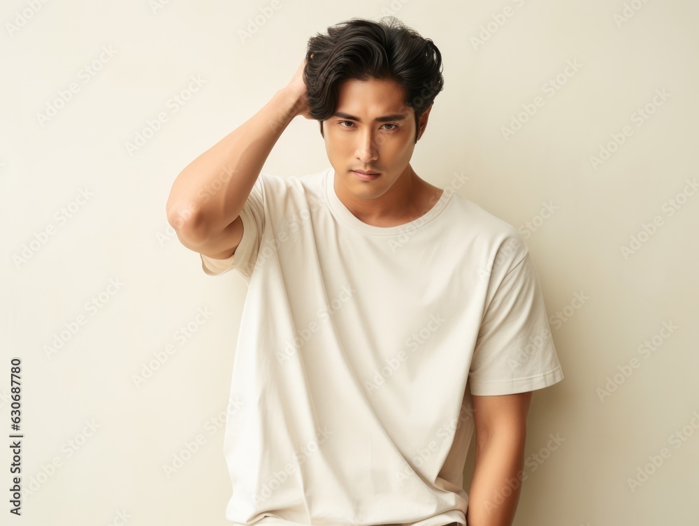 Asian man emotional dynamic gestures Asian man emotional dynamic gestures