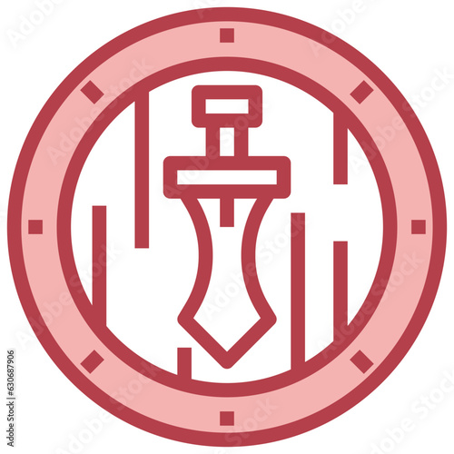 MMORPG line icon,linear,outline,graphic,illustration