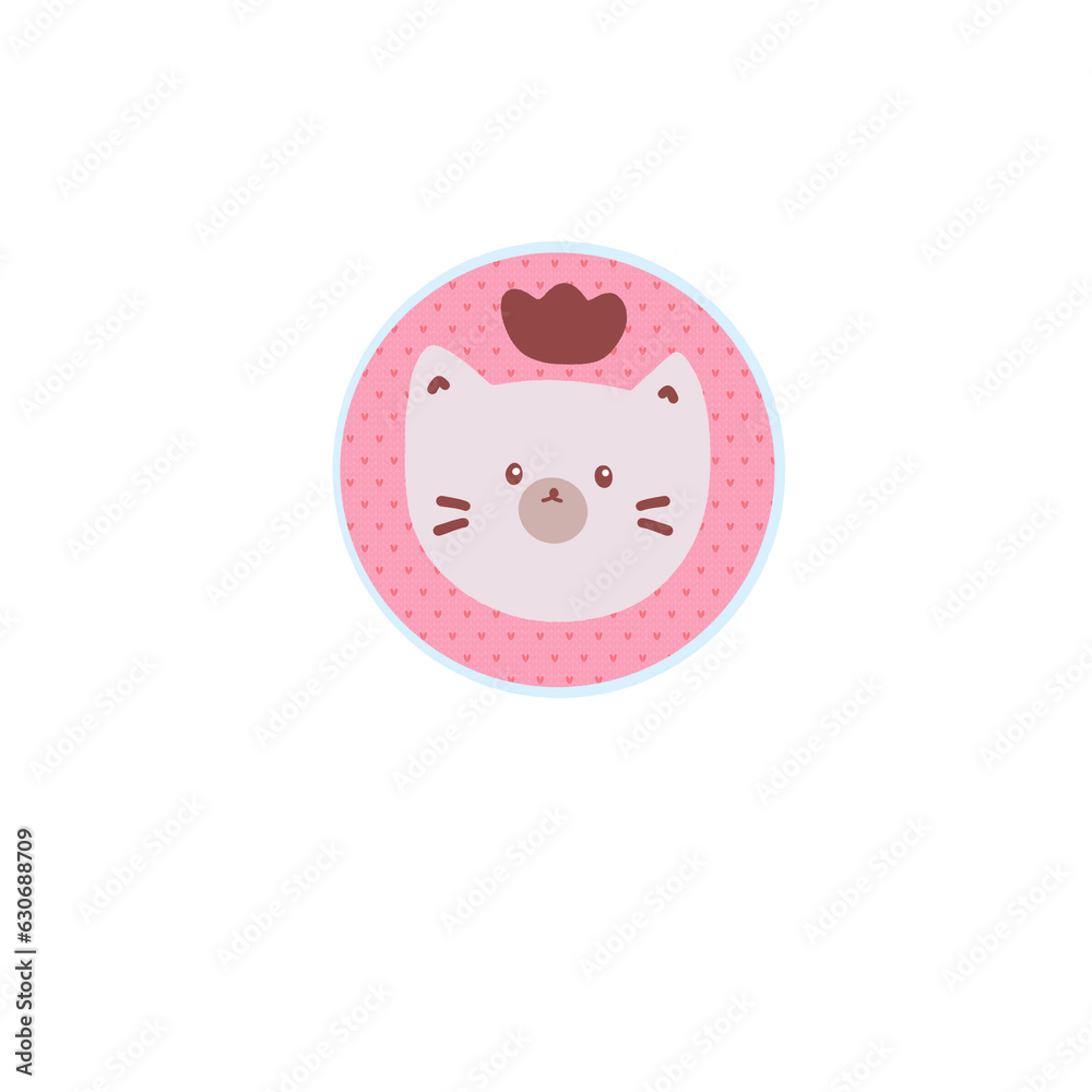 Kitten cat kid element Kitten cat kid element