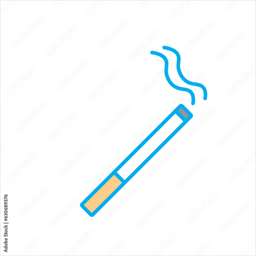 cigarette icon vector illustration symbol cigarette icon vector illustration symbol