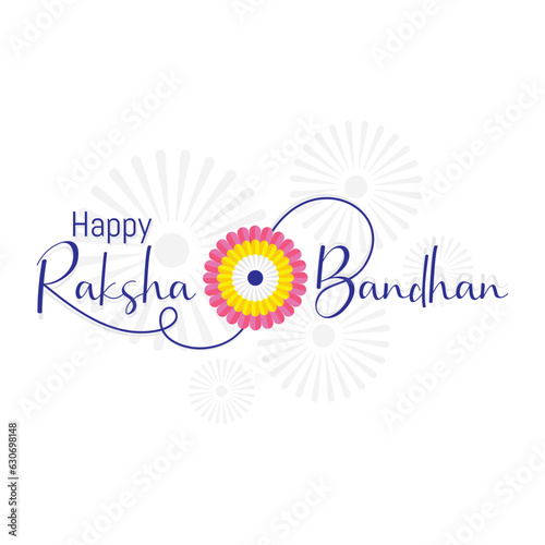 Indian festival of Raksha Bandhan banner