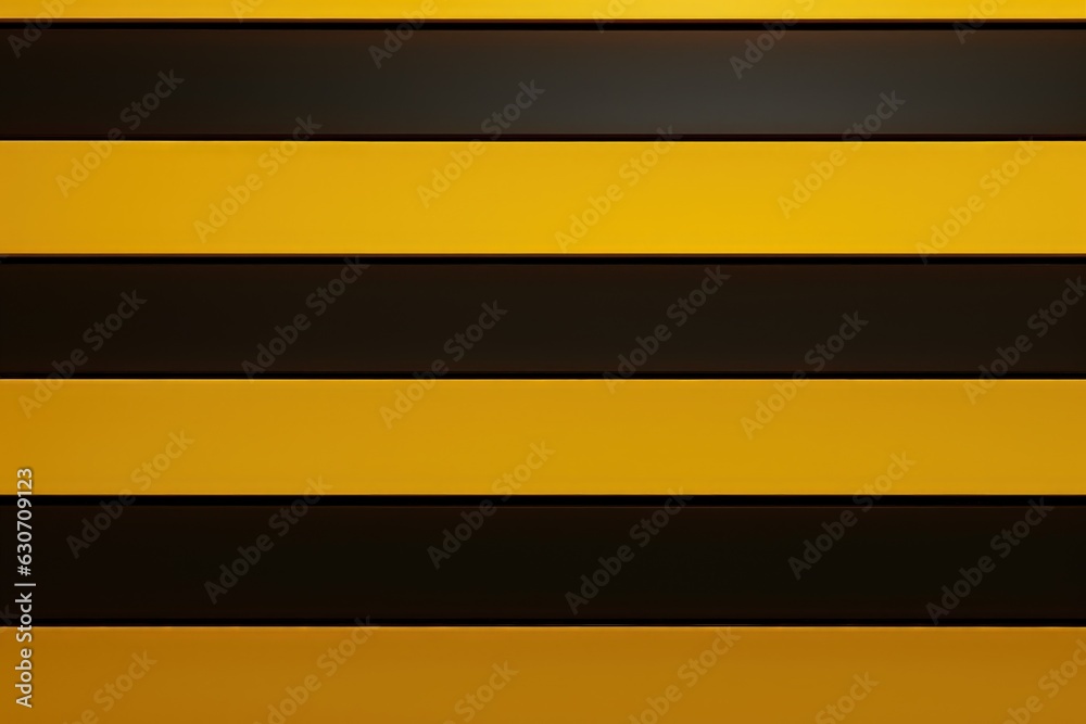 Banner with black and yellow stripes, space for text, black friday and promotion concept. Generative AI Banner with black and yellow stripes, space for text, black friday and promotion concept. Generative AI