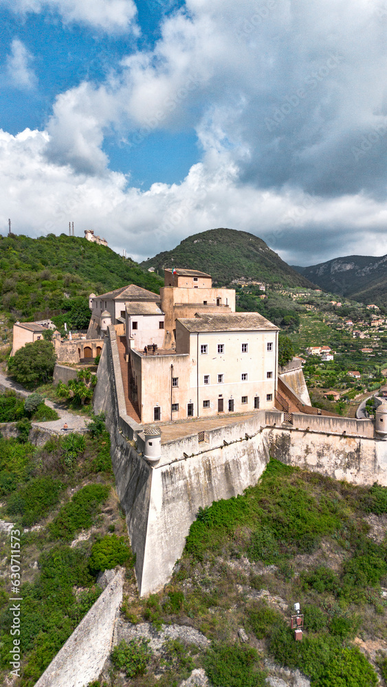 Castelfranco, a historic fortification in Liguria