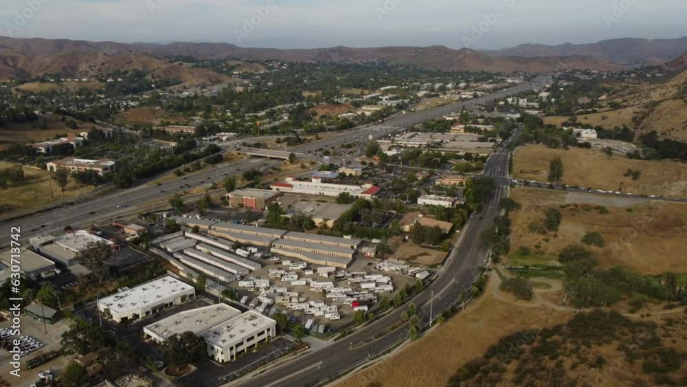 Aerial View of Thousand Oaks near Lindero Canyon, Ventura County Aerial View of Thousand Oaks near Lindero Canyon, Ventura County