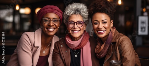 Women of different ages hav...