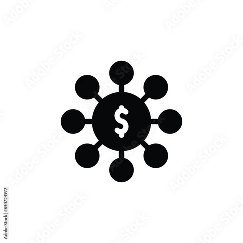 Crowdfundiing - Glyph - Business Related Icon - EPS Vector