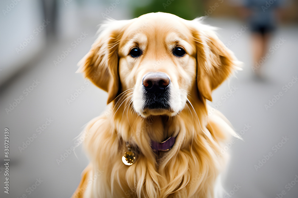 Golden Retriever, a baby golden retriever, dog, Cute golden retriever
Generative AI