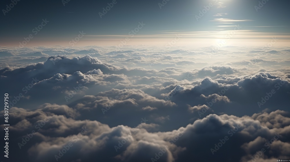 Obraz premium sunset, sky, clouds, sun, nature, sunrise, evening, cloud, orange, city, dusk, landscape, red, light, night, silhouette, cloudscape, color, dramatic, dawn, beautiful, urban, generative, ai