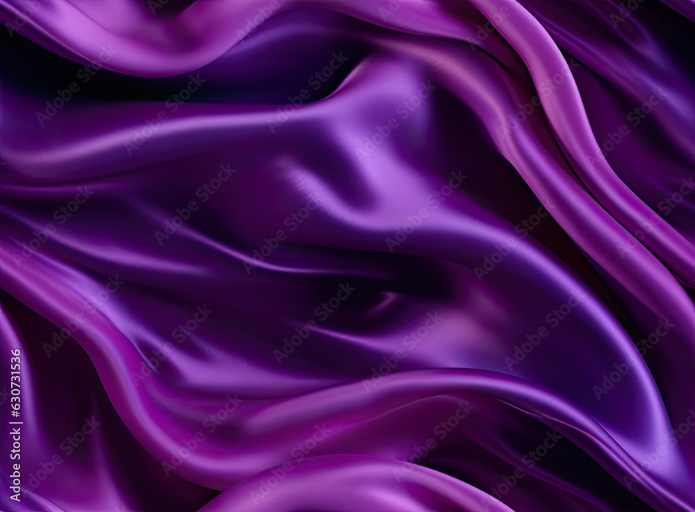Close-up texture of natural violet or purple fabric or cloth in same color. Fabric texture of natural cotton, silk or wool, . seamless pattern Created with Generative AI technology.