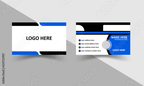 Professional actual state high-quality business card template.