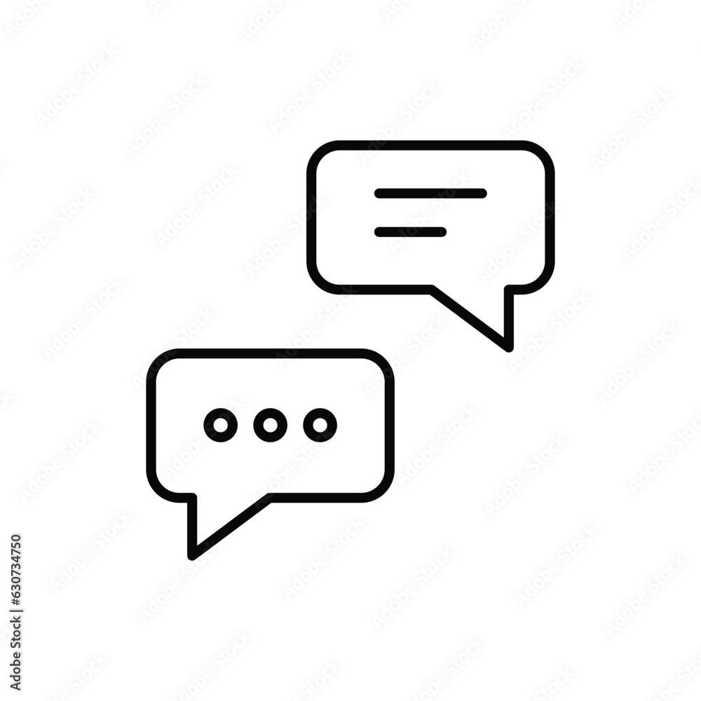 Comunication icon vector stock illustration. Comunication icon vector stock illustration.