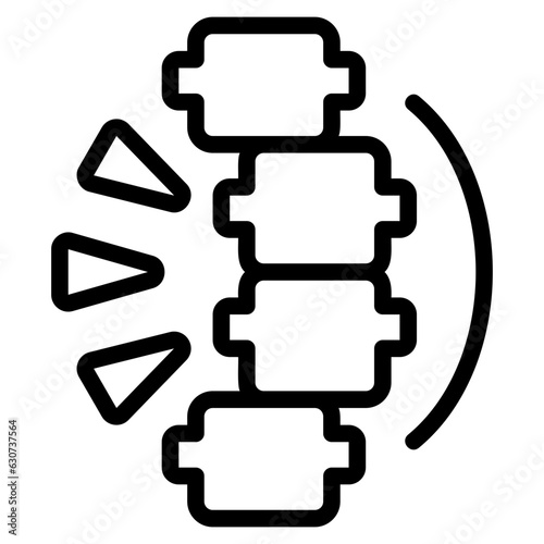  Physiotherapy outline icon